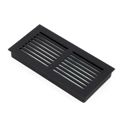 Kamin - Lüftungsgitter – Schwarz